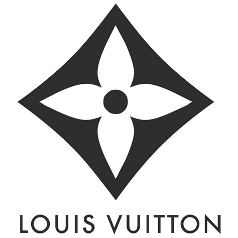 louis vuitton black and white logo|louis vuitton logo outline.